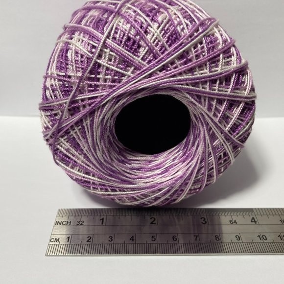 4 Aunt Lydia's Crochet Thread Shades of Purple - Picture 6 of 7